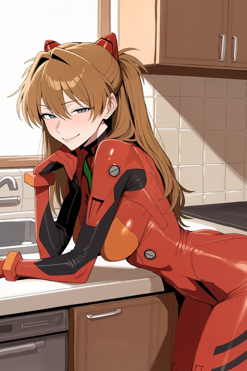 Asuka Langley Sohryu (Neon Genesis Evangelion) Rule 34 Image