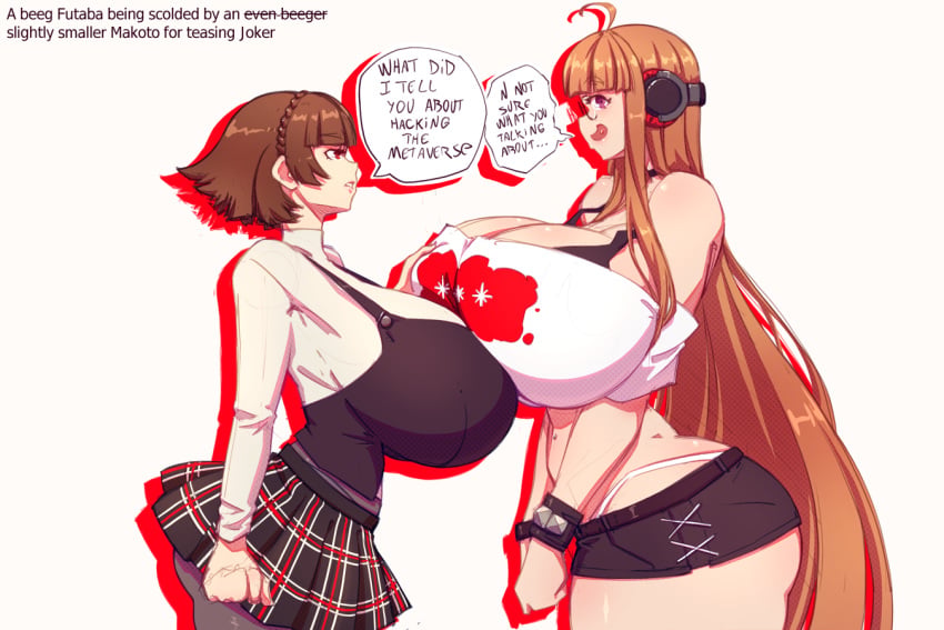 Makoto Niijima (Persona) Rule 34 Image