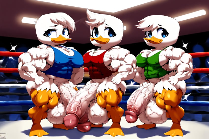 3anthro 3boys 3males 3men abs ai_generated anthro anthro_male anthro_only balls ballsack bara bara_tiddies bara_tits biceps big_balls big_cock big_dick big_muscles big_pecs big_penis big_testicles bodybuilder boner bottomless broad_shoulders brothers calves casual casual_boner casual_erection cock cock_ring deltoids detailed detailed_shading dewey_duck dick erect_penis erection fat_balls fat_cock fat_penis gigantic_balls hard_nipples huey_duck huge_balls huge_cock huge_testicles hyper_balls hyper_cock hyper_muscle hyper_muscles hyper_penis hyper_testicles indoors inside large_cock large_dick large_pecs large_pectorals large_penis louie_duck male male_anthro male_chest male_feet male_focus male_nipples male_only man_boobs man_breasts man_tits manly mechanic muscle muscles muscular muscular_anthro muscular_male nai_diffusion naked naked_male nonchalant nude nude_male nuts nutsack pecs pectorals scrotum shameless standing stocky swollen_balls tail tank_top testicles theblockhead thick thick_hips thick_legs thick_penis thick_thighs triplets vein veins veins_on_dick veiny veiny_balls veiny_cock veiny_muscles veiny_penis veiny_testicles walt_disney wide_hips