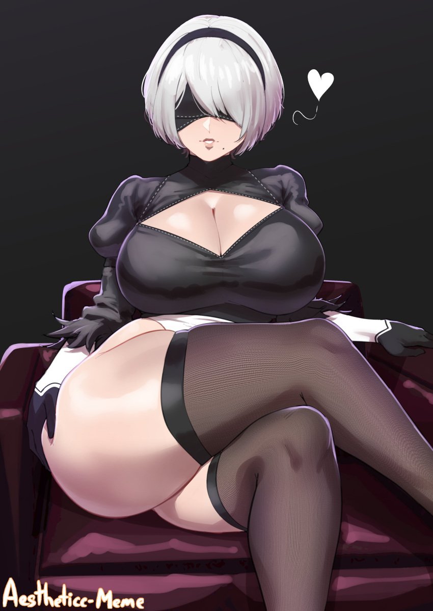 1female 1girls aestheticc-meme drakengard female nier:_automata nier_(series) solo_female tagme twitter_link yorha_2b