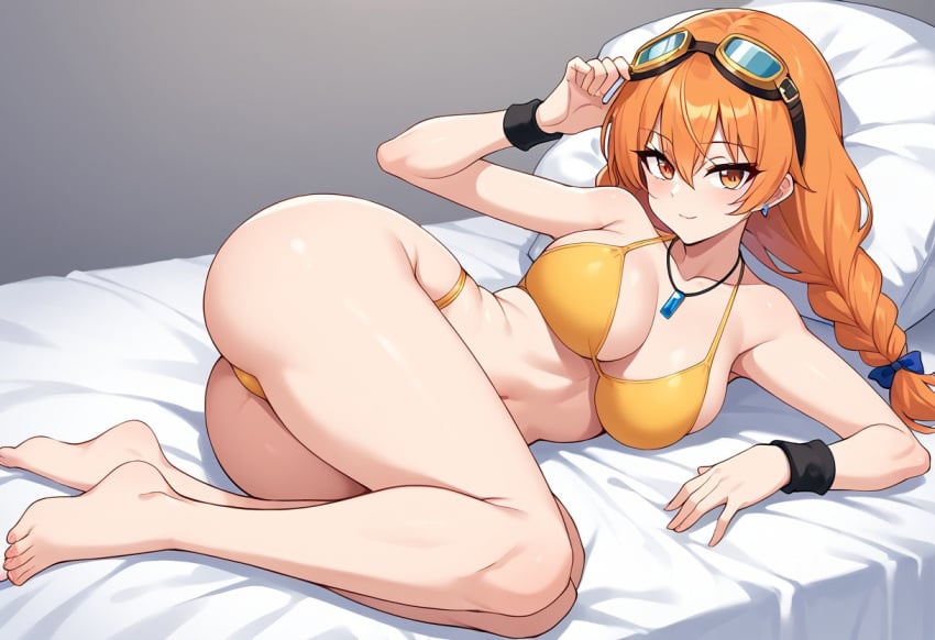 ai_generated aika_(skies_of_arcadia) female sega skies_of_arcadia swimsuit