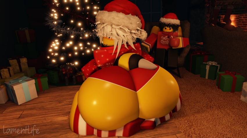 1boy 1femboy 2boys 3d ass ass_focus bee bee_boy big_ass big_ass_(male) bottom_heavy_femboy bubble_ass bubble_butt butt_focus christmas enormous_ass femboy huge_ass huge_butt huge_thighs lamentlife lamentlife_(oc) large_ass large_butt male massive_ass massive_butt massive_thighs roblox robloxian tagme thicc_thighs thick_thighs watermark wide_hip wide_hips wide_thighs