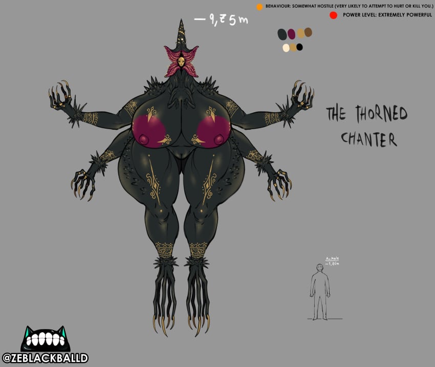 4_arms absurd_res alien anthro big_breasts big_nipples breasts deity duo eldritch_abomination eldritch_being english_text female hi_res huge_breasts huge_nipples huge_thighs human humanoid hyper hyper_breasts macro male male/female mammal model_sheet multi_arm multi_limb muscular muscular_female nipples nun overweight overweight_female size_difference size_transformation smaller_male text the_thorned_chanter_(zeblackball.d) thick_thighs transformation ze_blackball.d