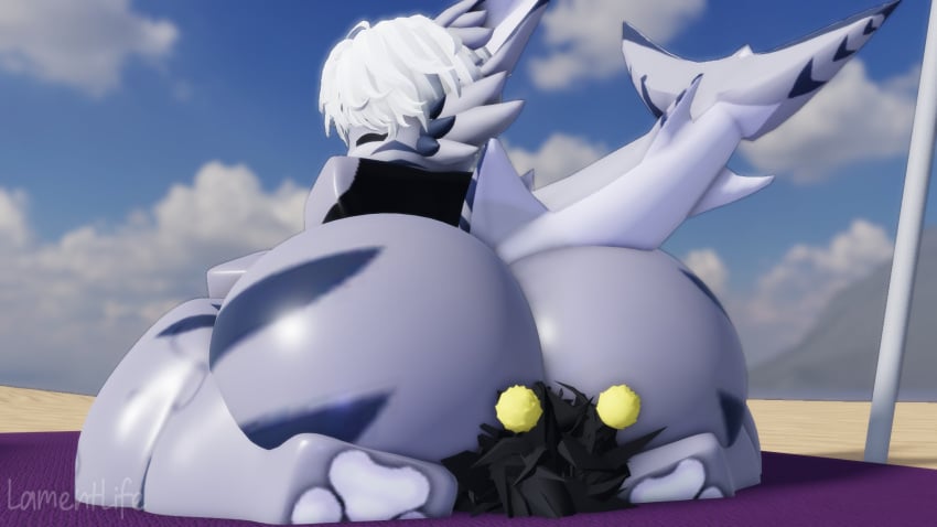 1boy 1femboy 2boys 2male 3d ass ass_focus ass_in_face ass_on_face ass_smothering big_ass big_ass_(male) bottom_heavy_femboy bubble_ass bubble_butt butt_focus butt_in_face butt_on_face enormous_ass face_in_ass face_in_butt femboy huge_ass huge_butt lamentlife lamentlife_(oc) large_ass large_butt male massive_ass massive_butt outdoors public request roblox robloxian shark smothering smothering_ass thicc_thighs thick_thighs watermark