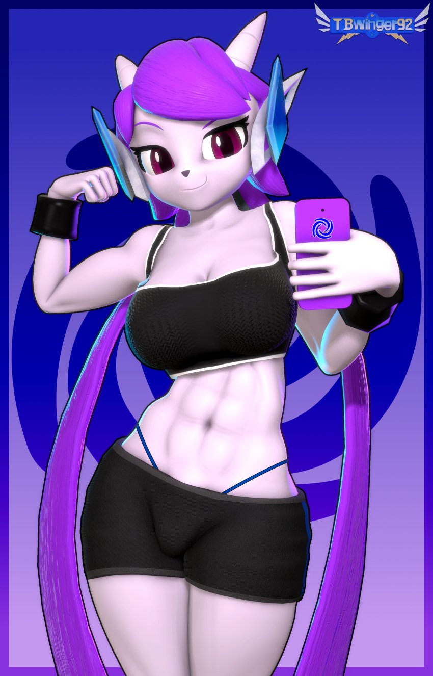 anthro aquatic_dragon dragon female female_protagonist freedom_planet freedom_planet_2 sash_lilac sportswear tbwinger92 video_games water_dragon