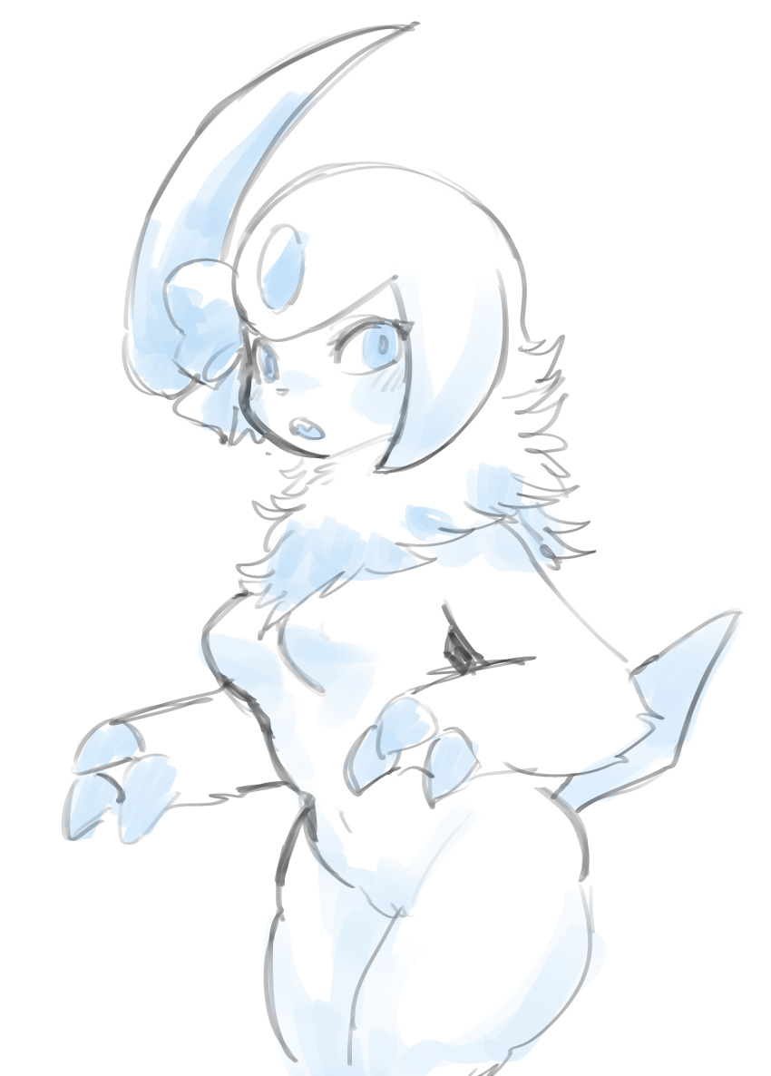 2022 absol breasts female nintendo oposa oposa_4 pokémon_(species) pokemon pokemon_(species) pussy tagme thick_thighs uyu