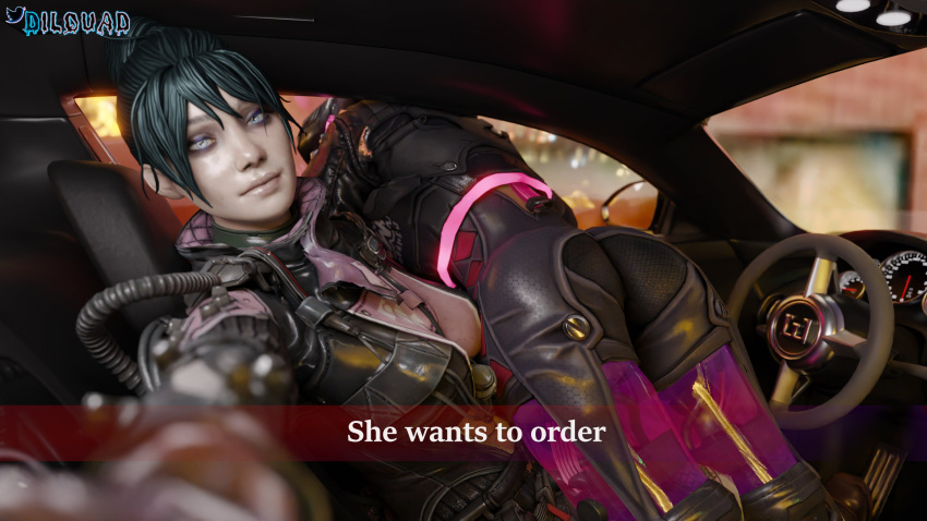 2girls 3d apex_legends ass cyberpunked_wattson dliquad female female_only he_wants_to_order latex meme snapchat wattson_(apex_legends) wraith_(apex_legends) wraith_void_specialist