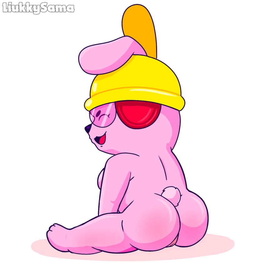 ass brawl_stars bt21 bunny bunny_ears bunny_girl cooky_(bt21) female female_only furry furry_only jacky_(brawl_stars) jacky_cooky_(brawl_stars) pussy supercell