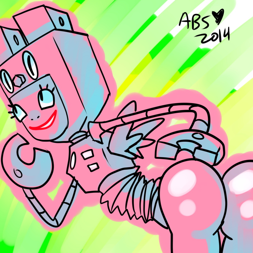 1girls 2014 ass bemani bending_over bubble_ass bubble_butt dance_dance_revolution eyelashes female flashpinkdriv3_(artist) green_background hand_on_ass hand_on_face hand_on_own_ass hand_on_own_face helmet konami lips looking_up nose_holes pink_and_blue plug presenting presenting_ass presenting_butt presenting_hindquarters red_lips robo-zukin robot robot_girl robot_humanoid robot_joints robotic_arm robotic_arms shiny shiny_ass shiny_butt showing_ass showing_off showing_off_ass signature small_wings smile smiling wings yellow_background zukin_(species)