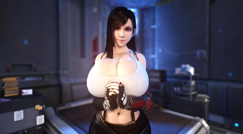 1girls 3d 3d_(artwork) alternate_breast_size asymmetrical_hair athletic athletic_female bare_shoulders big_breasts breasts breasts_bigger_than_head brown_hair brunette busty cleavage curvaceous curvy curvy_figure digital_media_(artwork) enormous_breasts eyebrows eyelashes eyes female female_focus female_only final_fantasy final_fantasy_vii fit fit_female gigantic_breasts hair hair_over_one_eye highres hips hourglass_figure huge_breasts human human_female human_only human_solo hyper hyper_breasts large_breasts legs light-skinned_female light_skin lips long_hair looking_at_viewer massive_breasts mature mature_female nipples nose red_eyes slim_waist solo solo_female solo_focus thick thick_legs thick_lips thick_thighs thighs thin_waist tifa_lockhart top_heavy upper_body vaako very_long_hair virt-a-mate virtamate voluptuous waist wide_hips