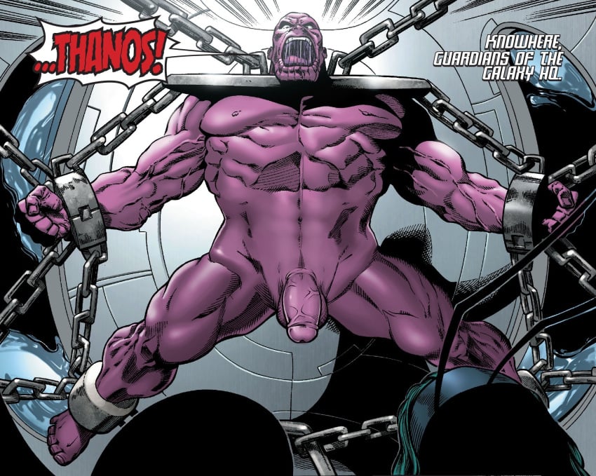 alien andrew_hennessy balls brad_walker chained chains drawfag drawthread_request edit edited editfag erection gay genitals male male_only marvel marvel_comics naked nude penis prisoner purple_body purple_skin retracted_foreskin text thanos uncut wil_quintana yaoi