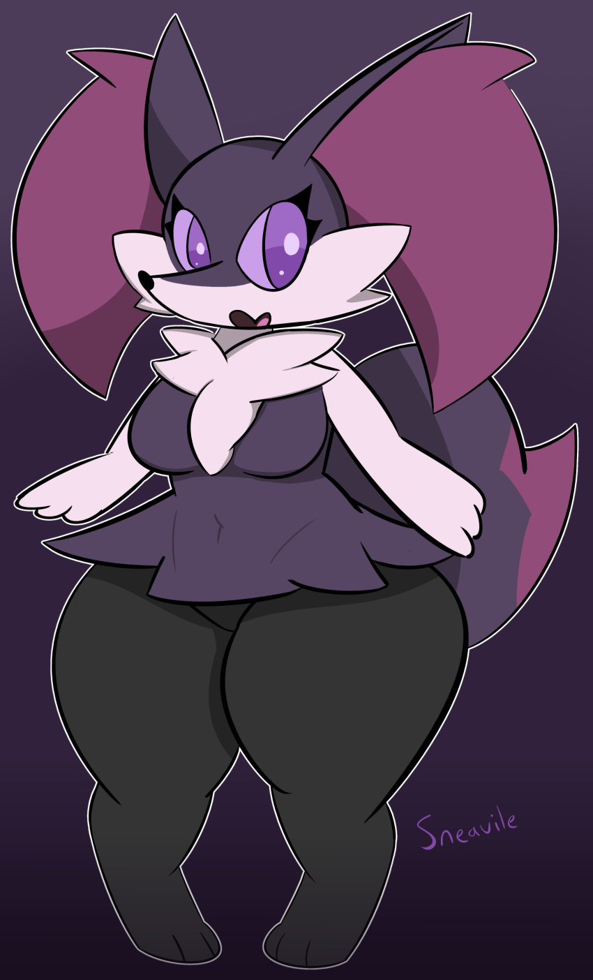 big_breasts braixen breasts female pokémon_(species) pokemon pokemon_(species) sneavile