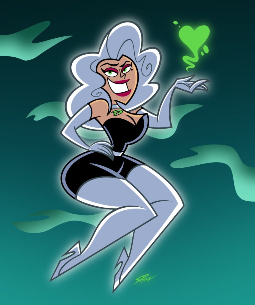 1girls alternate_version_available artist_name beauty_mark big_breasts big_hair breasts busty curvy curvy_figure danny_phantom dawna_phantom eyebrows eyelashes eyes happy_female high_heels hips huge_breasts human humanoid legs light-skinned_female light_skin lips lipstick mature mature_female mole mole_under_eye nickelodeon nicktoons original_character red_lipstick samperez short_hair signature slim_waist smile smiling superhero superheroine thick thick_hips thick_thighs thighs voluptuous wide_hips