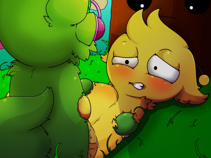 ambiguous_penetration ass belly_bulge big_penis buzzindorf cum cum_in_ass cum_inside duo duo_male genital_fluids grass incredibox incredibox_mod mr._tree_(sprunki) nude nude_male penetration penis penis_in_ass sex simon_(sprunki) sprunki sprunki_oc tree