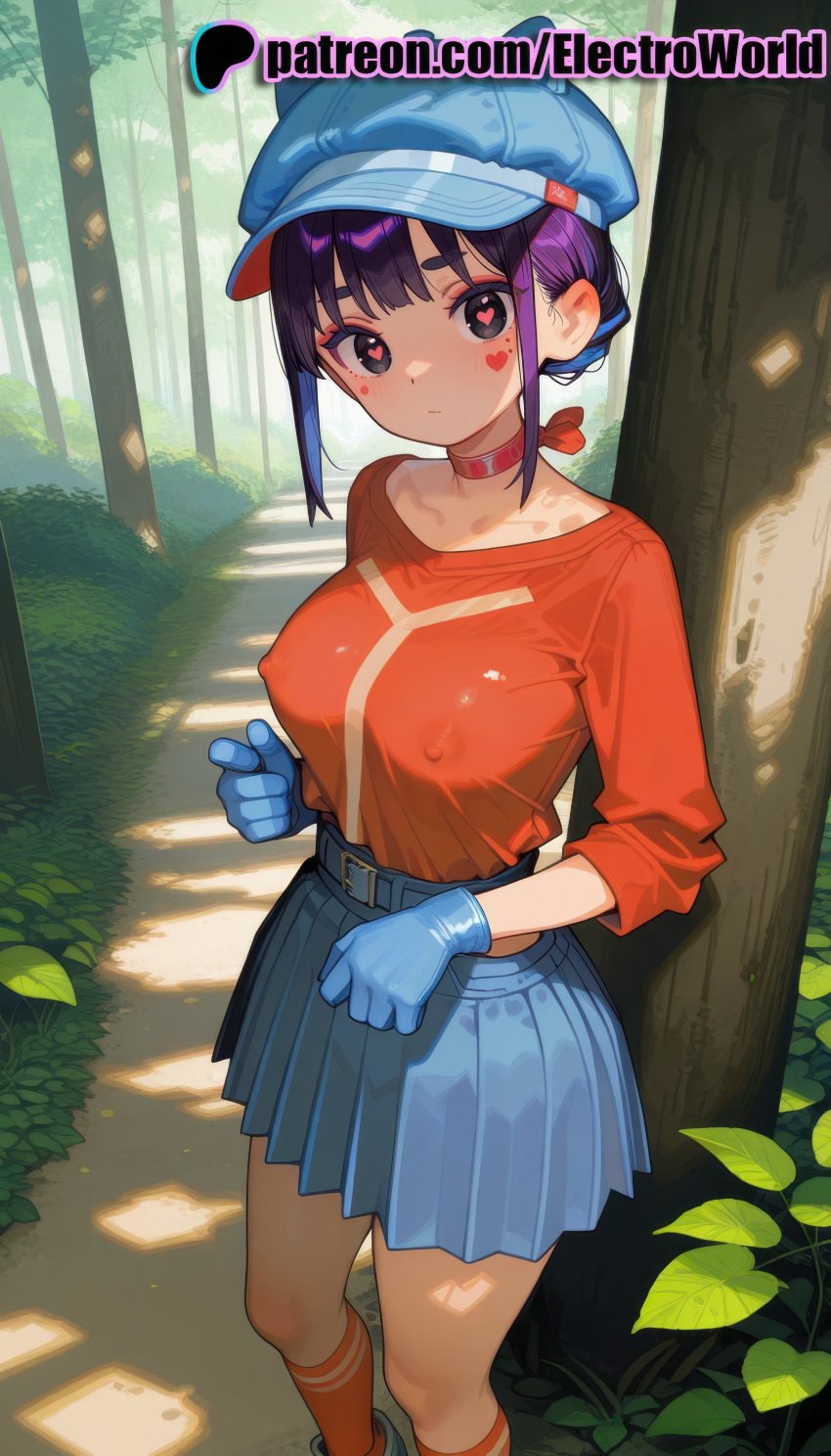 1girls ai_generated blue_eyes blue_hair blush breasts cap cappie_(miside) cool_mita_(miside) curvaceous curvaceous_body curvaceous_female curvaceous_figure electroworld female female_focus female_only gloves highres inviting_to_sex miside mita mita_(miside) nipples pleasure_face pleasured_female pov purple_eyes purple_hair seductive seductive_female seductive_look seductive_pose see-through see-through_clothing shiny_skin skirt solo solo_female solo_focus sweat sweatdrop sweaty_body trembling trembling_for_pleasure uncensored voluptuous voluptuous_female wet