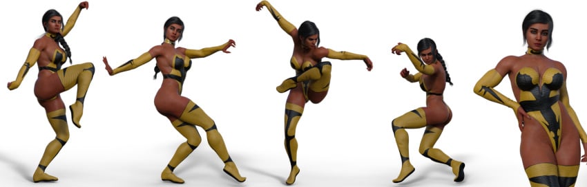 1girls 3d athletic athletic_female big_breasts black_hair bloodblade21 brown_body brown_hair brown_skin buff cleavage dark-skinned_female dark_skin edenian female female_only fit fit_female fully_clothed huge_breasts human humanoid kunoichi large_breasts legs midway mortal_kombat mortal_kombat_4 mortal_kombat_gold muscles muscular muscular_female netherrealm_studios ninja pose posing simple_background skimpy skimpy_clothes solo tanya_(mortal_kombat) thick_legs thick_thighs toned toned_female top_heavy wide_hips