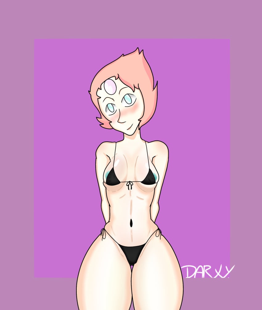 ass big_ass big_butt bikini blue_eyes breasts female female_only light_skin mature mature_female naked pearl pearl_(gem) pearl_(steven_universe) steven_universe steven_universe:_the_movie steven_universe_future vagina