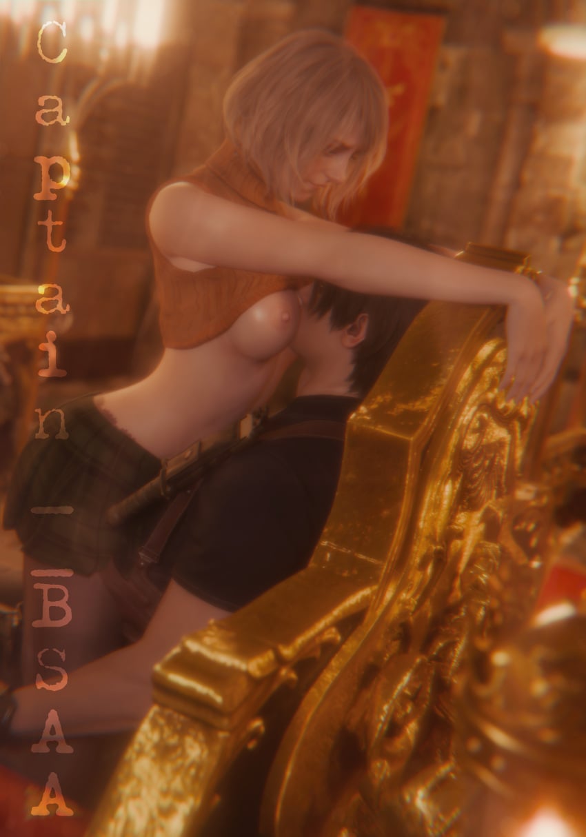 ashley_graham ashley_graham_(ella_freya) leon_kennedy leon_s._kennedy leon_scott_kennedy resident_evil resident_evil_4 resident_evil_4_remake