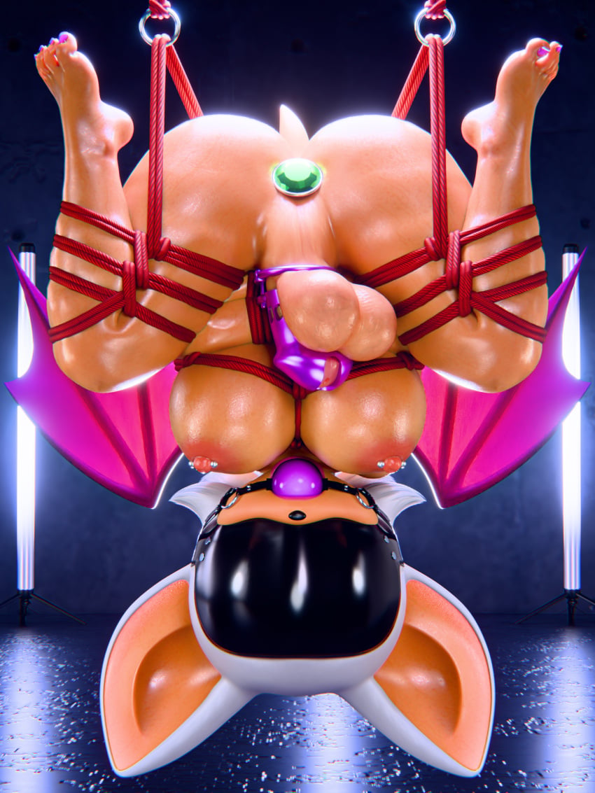 1dickgirl 1futa 3d 3d_(artwork) anthro areolae ass ball_gag balls bat_ears bat_wings bdsm big_breasts big_penis_in_chastity blindfold bondage breasts buttplug buttplug_in_ass chastity chastity_cage chastity_device dickgirl feet futa futa_only futa_sans_pussy futadolly futanari futasub gag harness hi_res latex long_ears makeup mobian_(species) mobian_bat nipples nottanj pierced_nipples piercing pointy_ears restrained rope rope_bondage rouge_the_bat sega self_upload shibari shortstack shortstack_futa solo sonic_(series) sonic_the_hedgehog_(series) spread_legs spreading submissive submissive_futa suspension suspension_bondage tail tan_body upside-down wet_body white_hair wings