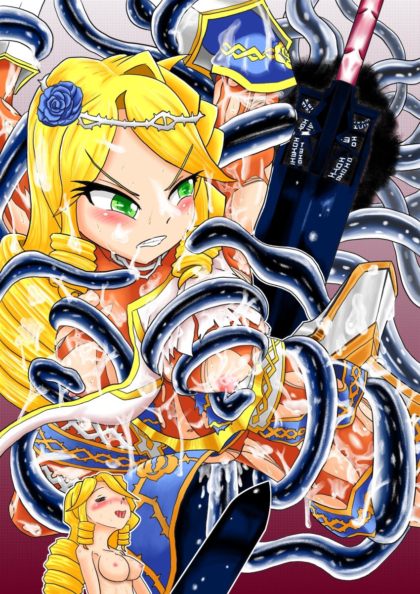 artist_request blonde_hair lakyus_alvein_dale_aindra overlord_(maruyama) rape tagme tentacle