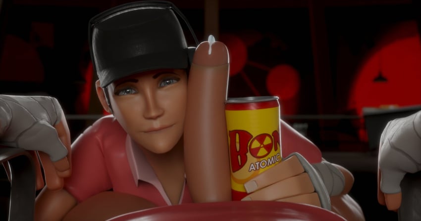 1boy 1girls 3d big_penis bonk!_atomic_punch cute femscout fiestervino penis_awe pov precum scout scout_(team_fortress_2) smile smiling_at_viewer team_fortress_2 valve