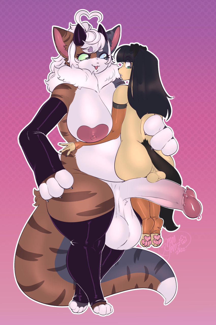 absurd_res comission domestic_cat felid feline felis furry hi_res mammal spamjamz