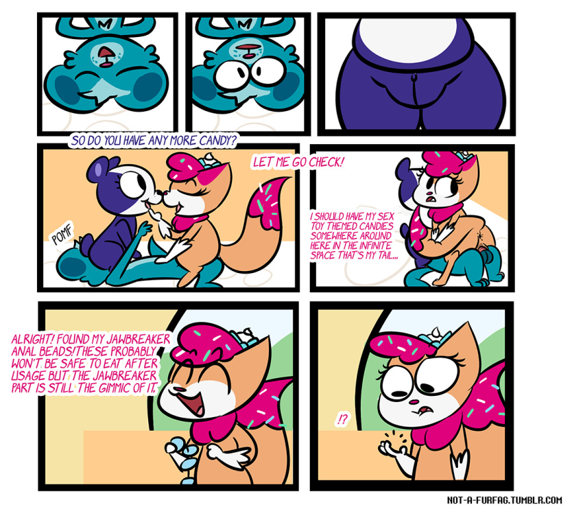 anal_beads anthro anthro_on_anthro anthro_penetrated anthro_penetrating anthro_penetrating_anthro anus balls bisexual candy comic dessert dialogue domestic_cat facesitting felid feline felis female female/female female_penetrated food genitals giant_panda group hasbro herpestid improvised_sex_toy jawbreaker littlest_pet_shop male male/female male_penetrating male_penetrating_female mammal mongoose not_a_furfag penetration penile penile_penetration penis penis_in_pussy penny_ling pussy sex sex_toy sugar_sprinkles sunil_nevla trio ursid vaginal_penetration vaginal_penetration