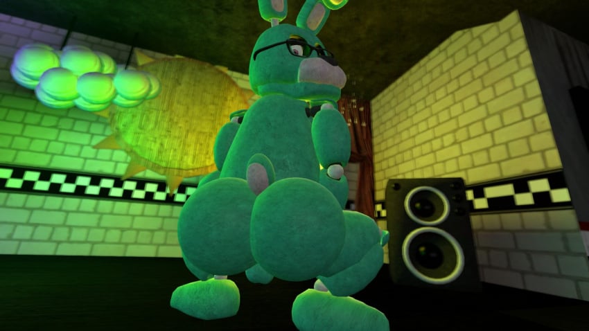 1boy 39_the_bunny animatronic ass five_nights_at_freddy's five_nights_with_39's furry male male_only rabbit