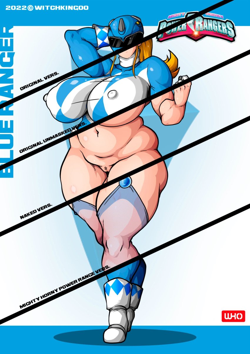 1girls big_ass big_breasts bimbo blue_ranger breasts busty digital_media_(artwork) female female_only fit fit_female hips hourglass_figure human large_ass large_breasts legs light-skinned_female light_skin mighty_horny_power_rangers mighty_morphin_power_rangers original_character power_ranger power_rangers solo superhero superheroine thick thick_legs thick_thighs upper_body venus_body voluptuous wide_hips witchking00