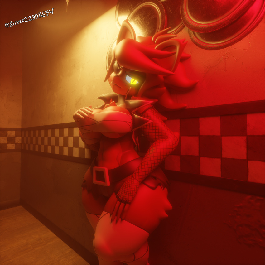 3d 3d_(artwork) cally3d clazzey cryptiacurves fazclaire's_nightclub fexa fexa_(cryptia) five_nights_at_freddy's fnaf foxy_(cally3d) foxy_(fnaf) fredina's_nightclub rule_63 scottgames silver2299 solo solo_female