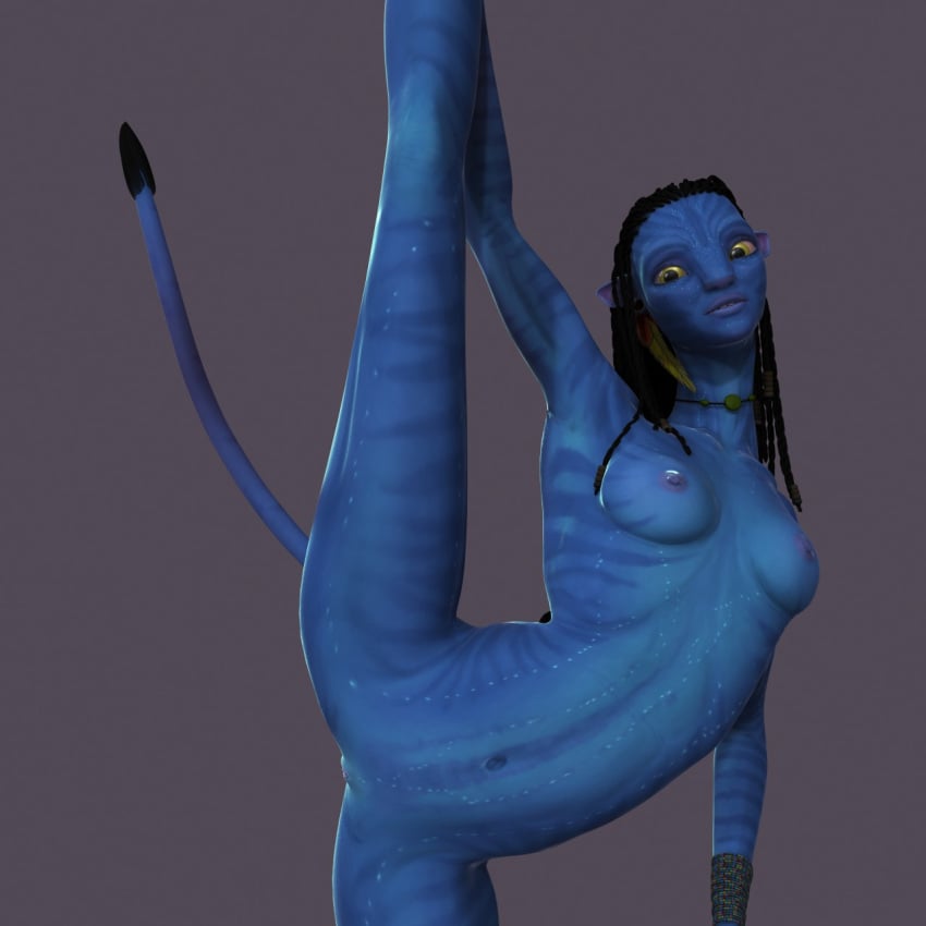 1girls 3d alien alien_girl alien_only anthro avatar black_hair blue_nipples blue_skin boobs breasts completely_naked completely_nude completely_nude_female female female_only fierox flexible grey_background medium_breasts na'vi naked neytiri nipples nude nude_female pussy solo solo_female spread_legs tail tits vagina yellow_eyes