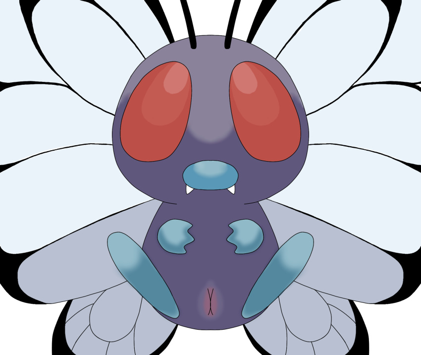 arthropod butterfly butterfree female generation_1_pokemon genitals hi_res honeyu insects lepidopteran lepidopteran_wings nintendo pokemon pokemon_(species) pussy solo solo_focus tagme video_games wings