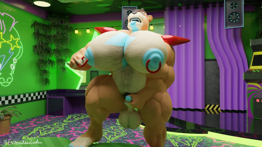 1boy 1male 2023 3d 3d_(artwork) 3d_model anthro anthro_focus anthro_only anthro_solo ass ass bara bara_tiddies bara_tits bear breasts codans completely_nude completely_nude_male detailed_background five_nights_at_freddy's five_nights_at_freddy's:_security_breach glamrock_freddy_(fnaf) handjob hat headgear headwear jerking jerking_off jerkingoff male male_anthro male_focus male_only mammal mammal_humanoid masturbating masturbation nipple_piercing nipples nude nude_male piercing scottgames solo solo_anthro solo_focus solo_in_panel solo_male solo_male steel_wool_studios tiny_penis ursid ursid_humanoid