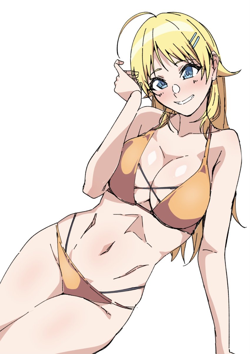 1girls 75ryrnyp9rtngjo ahoge antenna_hair arm_support bare_arms bare_belly bare_hands bare_hips bare_legs bare_midriff bare_navel bare_shoulders bare_skin bare_thighs bare_torso belly belly_button bikini bikini_bottom bikini_only bikini_top blonde_eyebrows blonde_female blonde_hair blonde_hair blonde_hair_female blue_eyes blue_eyes_female blush blush_face blush_lines blushed_face blushing_at_viewer blushing_face blushing_female breasts busty busty_female busty_girl busty_teen cleavage collarbone dot_nose elbows exposed exposed_arms exposed_belly exposed_midriff exposed_pussy exposed_shoulders exposed_thighs female female_focus female_only fingers grin groin hachimiya_meguru hair_between_eyes hair_clip hair_clips hairclip hairclips hand_on_hair hand_on_head hand_on_own_hair hand_on_own_head head_tilt high_resolution highres hourglass_figure idolmaster idolmaster_shiny_colors large_breasts lean_body lean_figure legs legs_together light-skined_female light-skinned light-skinned_female light_skin light_skin_female light_skinned light_skinned_female long_hair looking_at_viewer narrow_waist navel orange_bikini orange_bikini_bottom orange_bikini_top orange_swimsuit orange_swimwear shiny_breasts shiny_hair shiny_skin shoulders simple_background sitting slender_body slender_waist slim_girl slim_waist smile smiley_face smiling smiling_at_viewer smirk solo swimsuit swimwear teen_girl teenage_girl teenager the_idolm@ster the_idolm@ster:_shiny_colors the_idolm@ster_shiny_colors thick_thighs thighs thin_waist tilted_head upper_body v-line white_background wide_hips