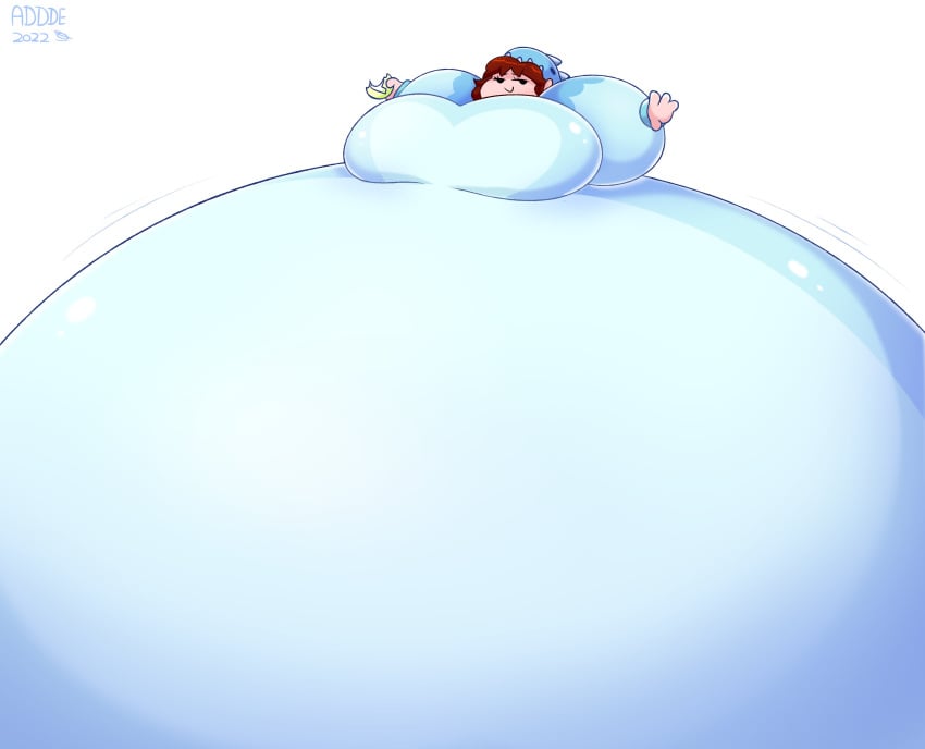 addde belly_expansion belly_inflation big_breasts bigger_than_canvas boyo71230387 breasts female friday_night_funkin girlfriend_(friday_night_funkin) huge_belly hyper_belly inflation spherical_inflation tagme