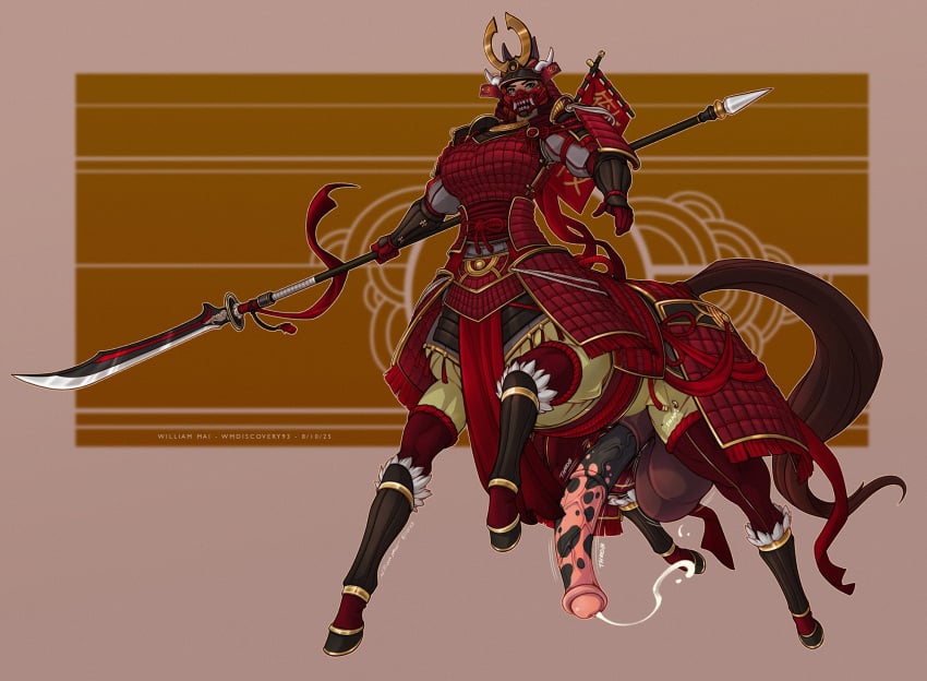 1futa 2025 5_fingers animal_genitalia animal_tail armor balls big_balls big_breasts big_cock big_penis blue_eyes blush breasts centaur centaur_futa clothed clothing cock cum cumshot ejaculation european_mythology futanari greek_mythology helmet hi_res horse_tail horsecock horsecock_futa horsecock_futanari huge_balls huge_breasts huge_cock intersex japanese_clothes massive_balls massive_cock massive_penis mythological_creature mythology naginata penis samurai samurai_armor semen solo solo_futa sperm tail weapon wmdiscovery93