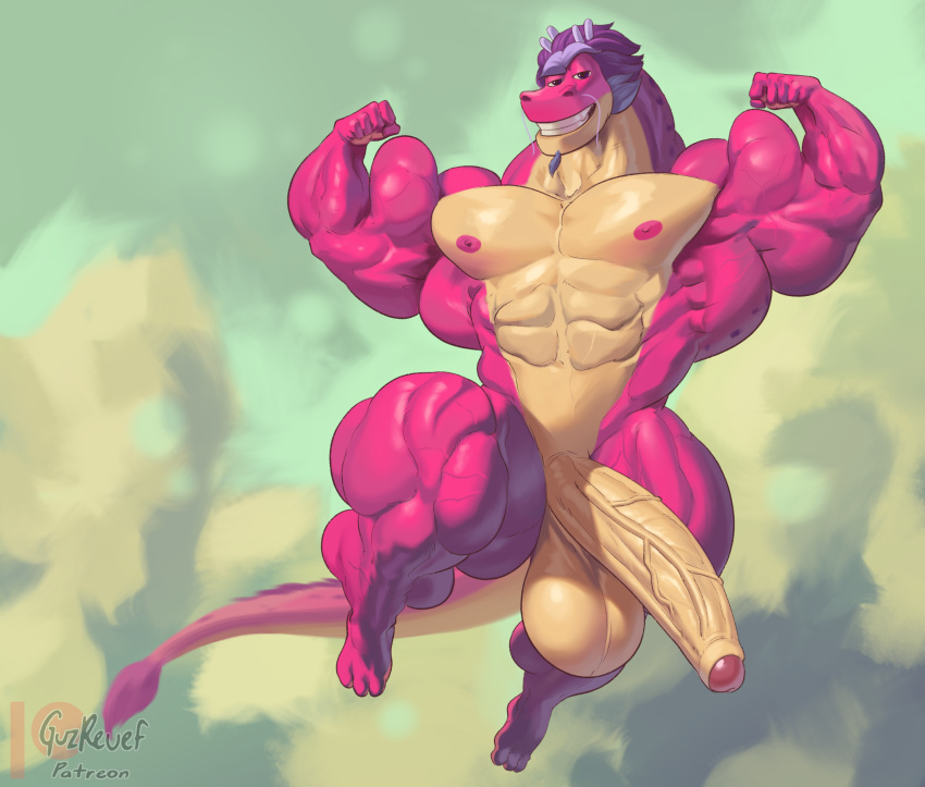 1male abs anthro balls ballsack biceps bodybuilder countershade_torso dangling_testicles erection facial_hair flexing foreskin foreskin_folds furry guzreuef horns humanoid_penis hyper hyper_balls hyper_genitalia hyper_muscles hyper_penis hyper_testicles intact long_(wish_dragon) low_hanging_balls male male_nipples male_only muscle muscles muscular_arms muscular_ass muscular_back muscular_legs muscular_male muscular_thighs mustache nude_male partially_retracted_foreskin pecs penis pink_skin purple_hair scalie scrotal_raphe scrotum smooth_skinned_male solo soul_patch tail tail_tuft testicles thick_thighs uncut veins veiny_penis wish_dragon