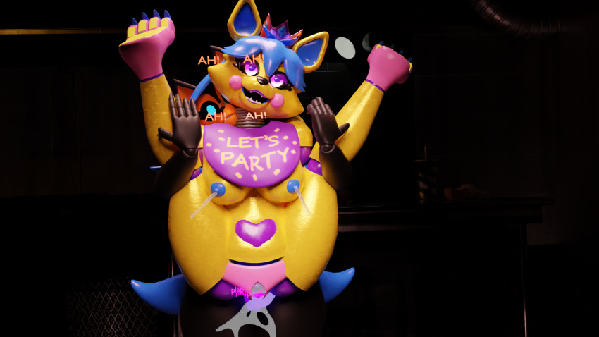 3d artist_self-insert fan_character female_robot five_nights_at_freddy's fnaf fnaf_oc furry oc original_character rageing_wolf scottgames self_insert self_upload toy_wolfie_(rageing_wolf)