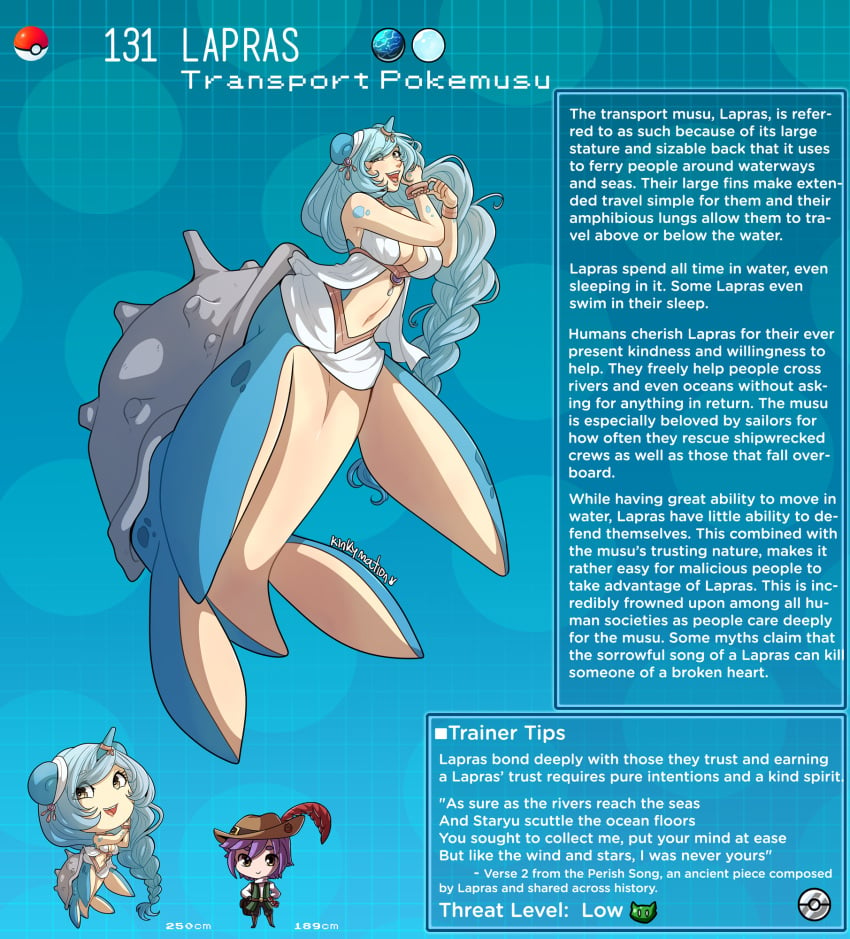 creature_index english_text hi_res kinkymation lapras nintendo page_131 page_number pokémon_(species) pokemon pokemon-girl_encyclopedia pokemorph pokemusu profile tagme text_box