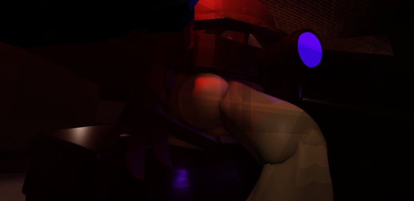 3d armor artist_request blowjob criminality eyepiece lizzy purple_hair rcu roblox robloxian source_request tagme