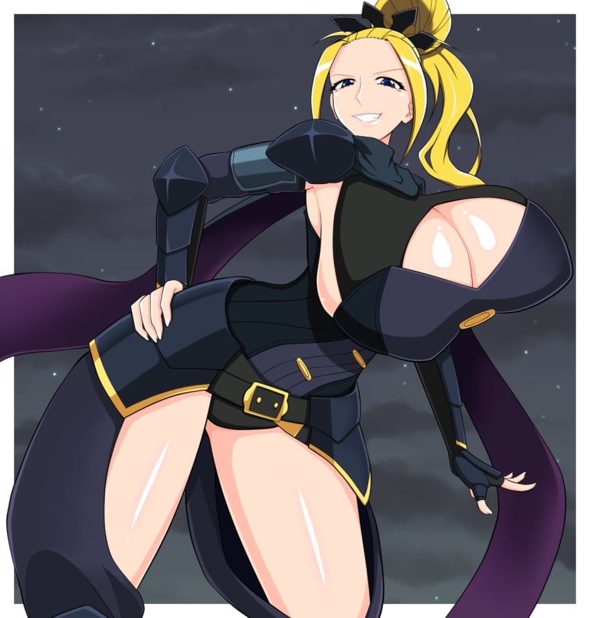 1girls alternate_costume eabeeee huge_breasts overlord_(maruyama) solution_epsilon tagme