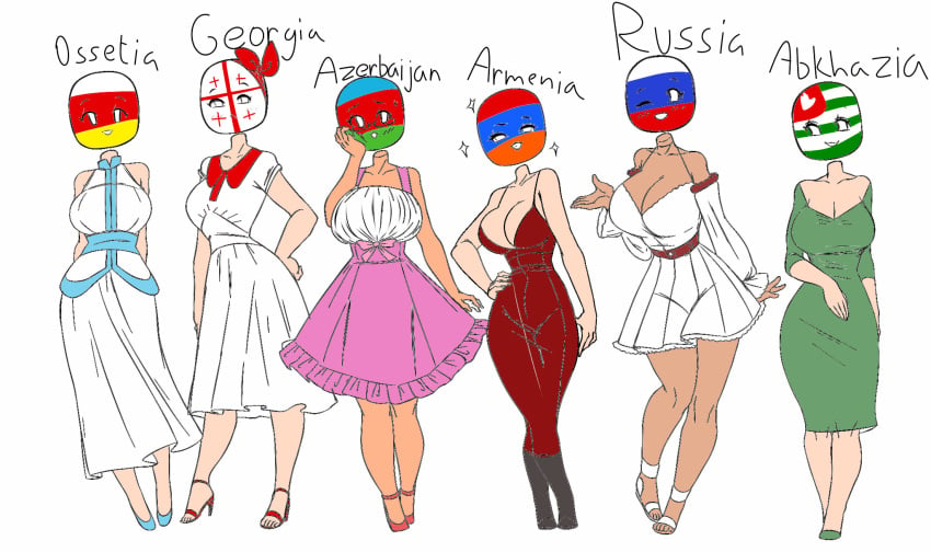 6girls abkhazia_(countryhumans) armenia_(countryhumans) azerbaijan_(countryhumans) caucasian caucasian_female caucasus countryhumans countryhumans_edit countryhumans_girl edit flawsystyle georgia_(countryhumans) middle_eastern middle_eastern_female ossetia_(countryhumans) russia_(countryhumans) safe