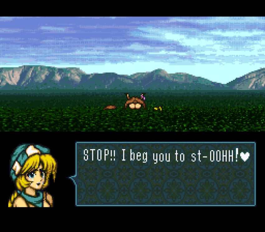 1boy 1girls animated animated_image baldur_89 begging begging_to_stop blonde_hair blue_eyes crying crying_with_eyes_open cum cum_in_pussy cum_inside defeated discarded_clothing english_text female femsub fire_emblem fire_emblem:_genealogy_of_the_holy_war gif green_scarf male mating_press patty_(fire_emblem) pixel_art rape saliva saliva_trail scarf sex stripped tears text