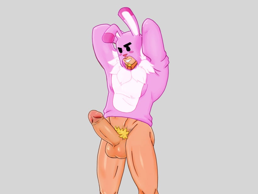 1boy 2022 brawl_stars bunny_grom digital_art digital_drawing_(artwork) digital_media_(artwork) grom_(brawl_stars) male male_focus male_only solo solo_focus solo_male stuffablemuffin supercell tagme