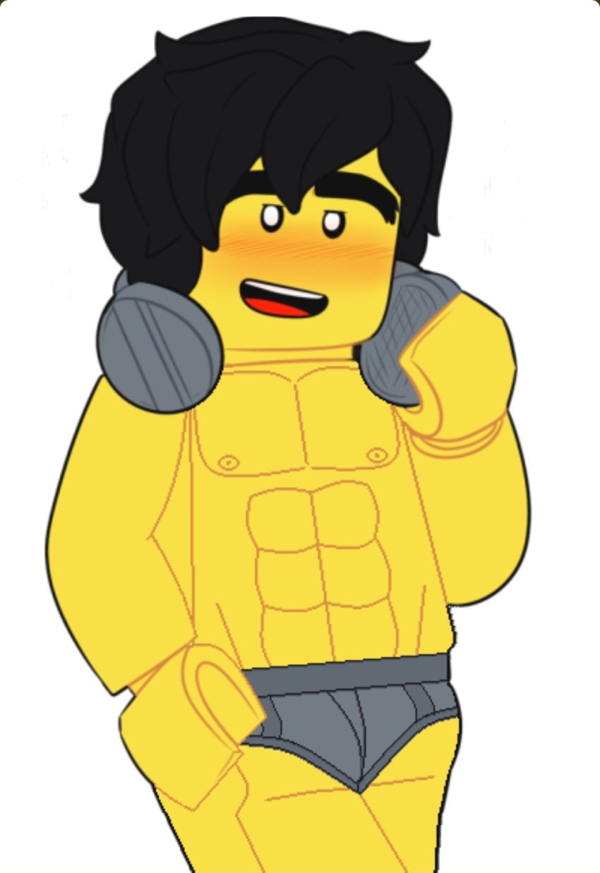 cole_(ninjago) lego lego_anatomy ninjago tagme the_lego_ninjago_movie yellow_skin