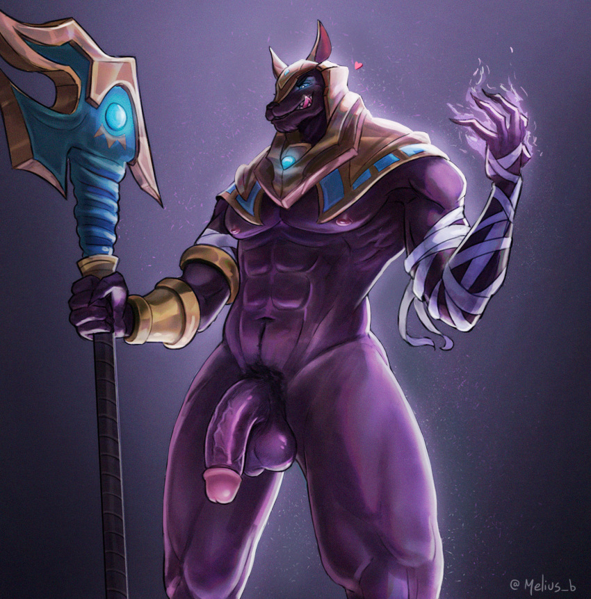 bara bara_furry furry furry_bara league_of_legends league_of_legends:_wild_rift male melius_b nasus penis