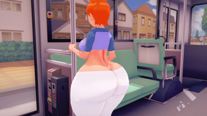 3d ass ass_cleavage ass_focus ben_10 big_ass big_butt bubble_butt butt_crack butt_focus clothing female female_only gwen_tennyson koikatsu non_nude public solo_female tagme thick_thighs tianzi_(artist) voluptuous wide_hips