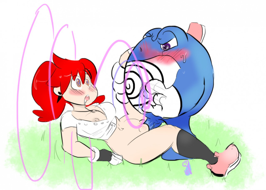 hypnosis mind_control pokemon pokephilia poliwrath red_hair tagme