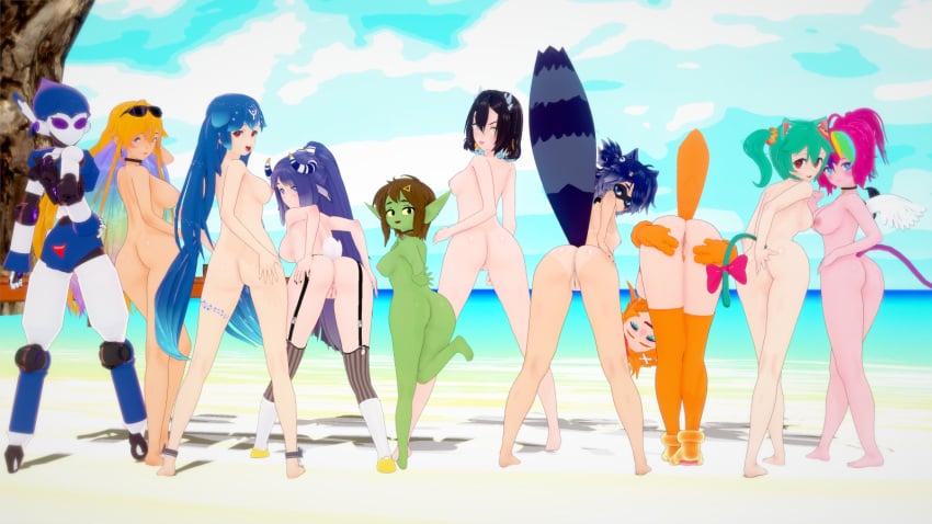 10girls 3d 6+girls adult arielle_(vtuber) ass bao_(vtuber) beach breasts buffpup_(vtuber) catgirl female female_only goat_girl goblin goblin_female honey_goblin horny horny_female indie_virtual_youtuber koikatsu looking_at_another looking_at_viewer looking_back naked nude_female outside pussy raccoon_girl renhentai robot_girl rosedoodle_(vtuber) shinect_(callie_forniya) shinect_(minerva) small_breasts snuffy tagme techycutie uncensored vchiban virtual_youtuber vrchat vtuber werewolf_girl whale_girl wolf_girl wolf_humanoid zone-tron