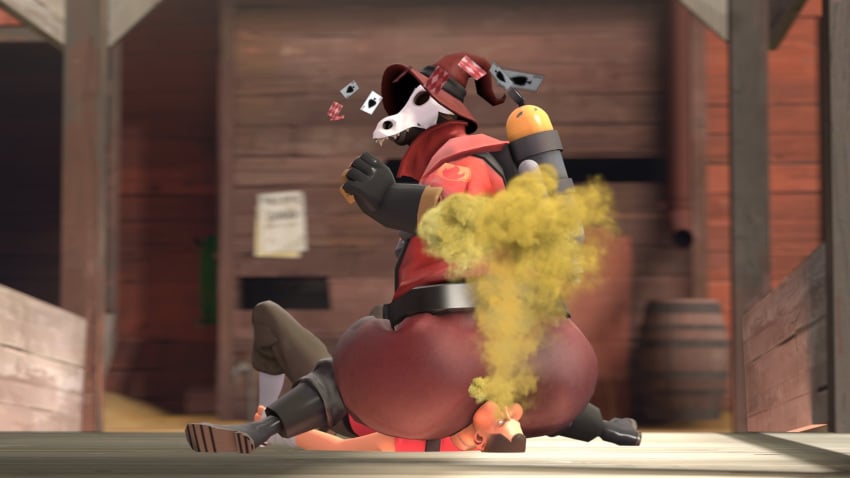 3d ass big_ass domination facesitting fart fart_fetish fart_in_mouth fart_inflation farting forced gas_mask gay humiliation meme pyro_(team_fortress_2) pyro_enthusiast sfm tagme team_fortress_2 tf2 video_games